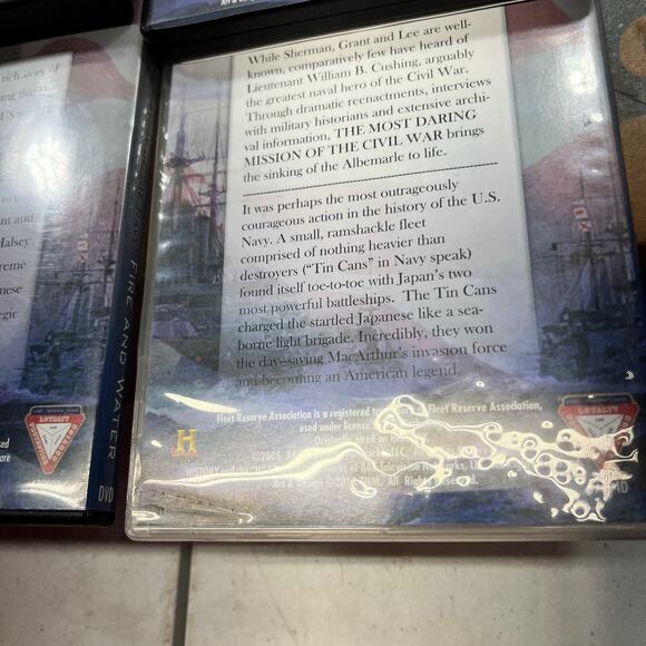 FRA Shipmates 6 DVD Series History of the U.S. Navy Seals plus others SEE PICS - Picture 10 of 13